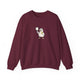 Duck Pickleball Crewneck Sweatshirt - Calm on Top, Paddling Hard Below