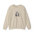Badger pickleball crewneck sweatshirt in Sand