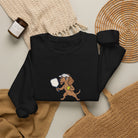 Dachshund pickleball crewneck sweatshirt, Short Legs, Long Rallies