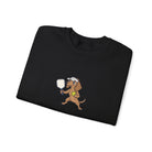 Dachshund pickleball crewneck sweatshirt, Short Legs, Long Rallies