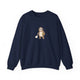 Sloth Pickleball Crewneck Sweatshirt - Saving Energy for Game Point