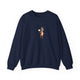 Horse Pickleball Crewneck Sweatshirt - Horsing Around at the Kitchen