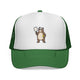 Pickleball Bear Trucker Hat — Bear With Me, I'm Serving