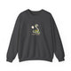 Funny Snake Pickleball Crewneck Sweatshirt - Footwork Is Overrated