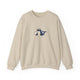 Whale Pickleball Crewneck Sweatshirt - Making Waves at the Net