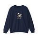 Funny Falcon Pickleball Crewneck Sweatshirt - I Saw Where It Landed