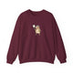 Capybara Pickleball Crewneck Sweatshirt - No Rush, We Play to Eleven