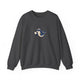 Whale Pickleball Crewneck Sweatshirt - Making Waves at the Net