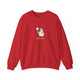 Funny Duck Pickleball Crewneck Sweatshirt - My Partner Said Leave It