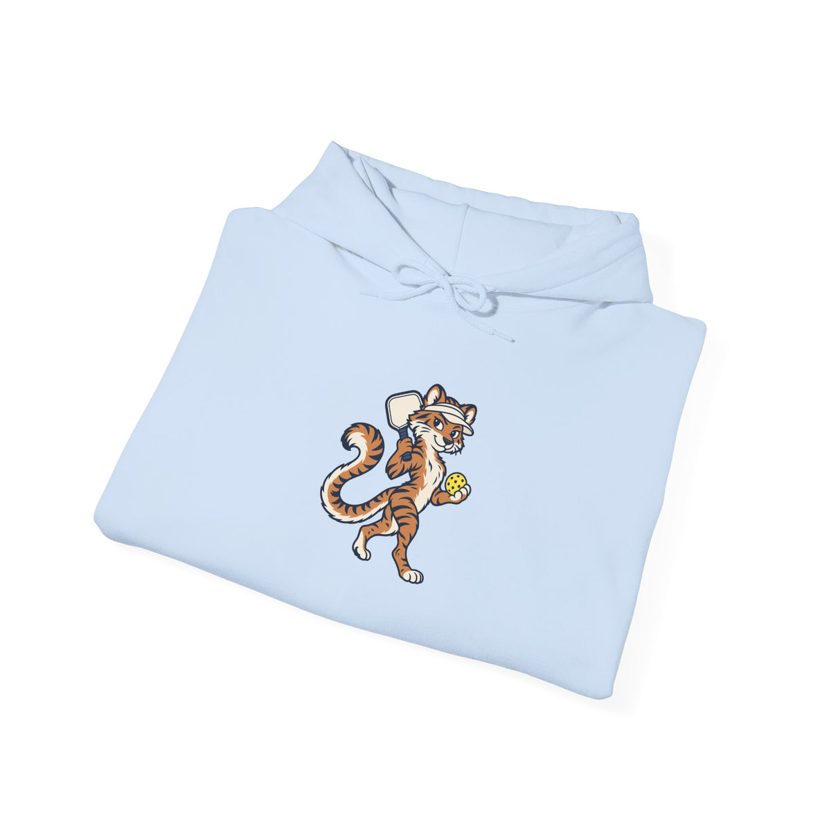 Tiger pickleball hoodie, Eye of the Tiger Dink