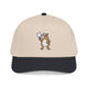 Embroidered Pickleball Capybara Baseball Cap — Unbothered at Game Point