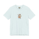 Fox pickleball t-shirt in Heather Ice Blue, I Meant to Do That