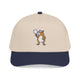 Embroidered Pickleball Capybara Baseball Cap — Unbothered at Game Point