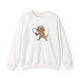 Dachshund Pickleball Crewneck Sweatshirt - Short Legs, Long Rallies