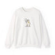 Funny Duck Pickleball Crewneck Sweatshirt - My Partner Said Leave It