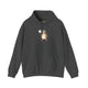 Bear Pickleball Hoodie - Bear With Me, I'm Serving