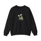 Funny Snake Pickleball Crewneck Sweatshirt - Footwork Is Overrated