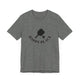 Deep Heather pickleball t-shirt with a paddle and ball icon over "Happy Place" text