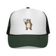 Pickleball Bear Trucker Hat — Bear With Me, I'm Serving