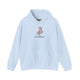 Funny Flamingo Pickleball Hoodie - Good Form, Questionable Footwork