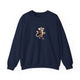 Tiger Pickleball Crewneck Sweatshirt - Eye of the Tiger Dink