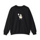 Duck Pickleball Crewneck Sweatshirt - Calm on Top, Paddling Hard Below