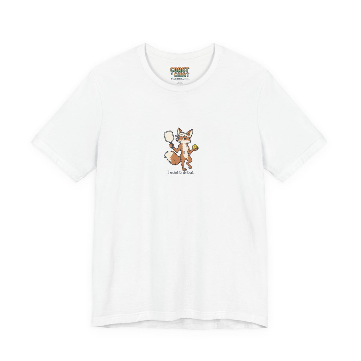 Fox pickleball t-shirt in White