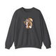 Squirrel Pickleball Crewneck Sweatshirt - Wait, What's the Score?