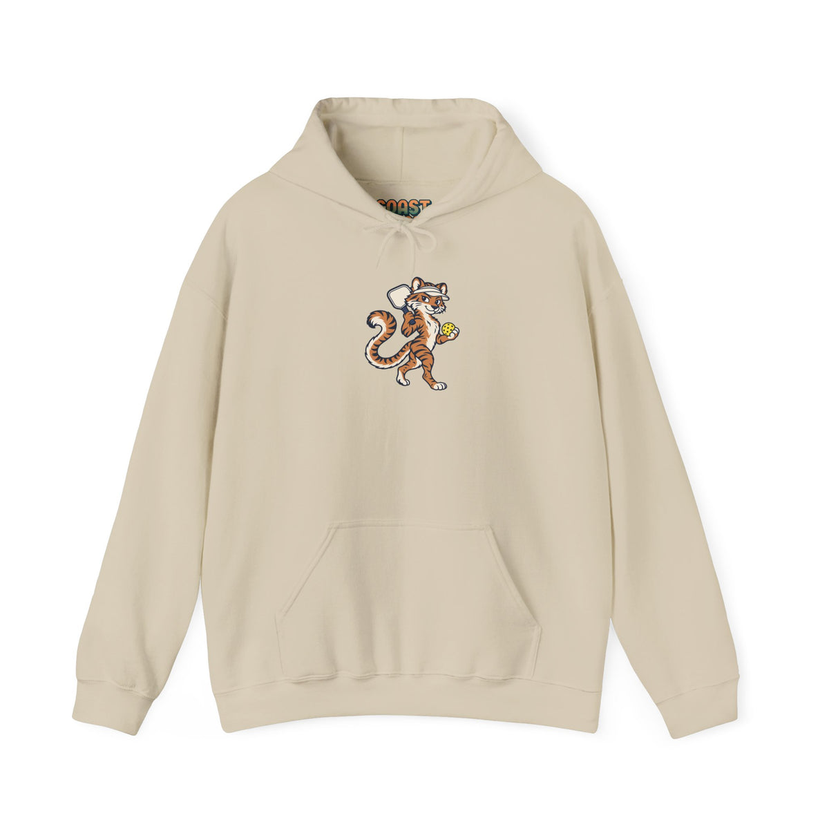 Tiger pickleball hoodie, Eye of the Tiger Dink