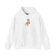 Flamingo Pickleball Hoodie - Poised Until the Pop-Up