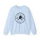 Light Blue pickleball sweatshirt with a circular Pickleball Bainbridge Island, WA 1965 badge logo