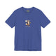 Fox pickleball t-shirt in Heather True Royal