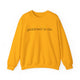 Pickleball sweatshirt with a "pickleball is life." text design