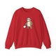Sloth Pickleball Crewneck Sweatshirt - Saving Energy for Game Point